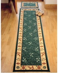 Tuscan Leaves Runner and FREE Doormat