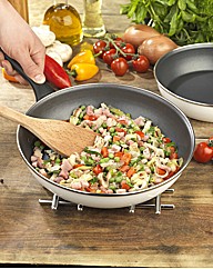 Gino 23&27 Twin Frying Pan Set