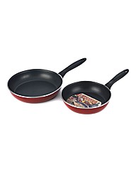 Gino 23&27 Twin Frying Pan Set