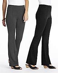 2 Pack of Trousers Length 29in