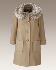 Fabrici Fur Collar Coat