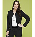 Peplum Hem Tailored Jacket
