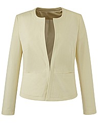 Peplum Hem Tailored Jacket