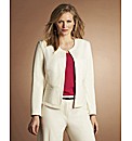 Peplum Hem Tailored Jacket