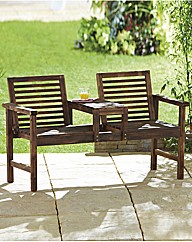 2 Seater Lovers Bench