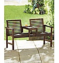 2 Seater Lovers Bench