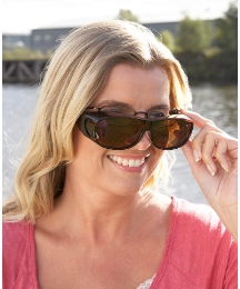 Over Sunglasses Tortoise Shell