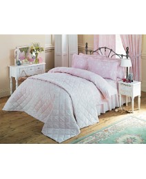 Pintuck and Quilted Bedding Bedspread