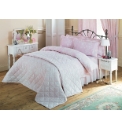 Pintuck and Quilted Bedding Bedspread