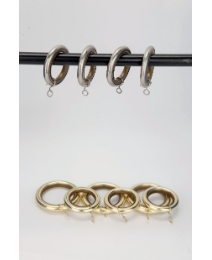 Whisper Curtain Rings Pack of 6