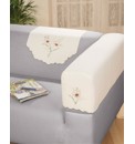 Embroidered Polycotton Protector Armcaps