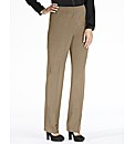 Zip Stretch Trousers Length 25in