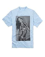 Label J Neon Print T-Shirt Reg