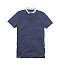 Label J Contrast Collar Polo Long