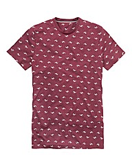 Label J All Over Print T-Shirt Long