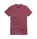Label J All Over Print T-Shirt Long