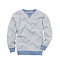 Label J Crew Neck Sweatshirt Long