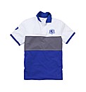Flintoff By Jacamo Colour Block Polo Reg