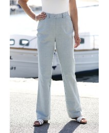 Stretch Linen Blend Jeans length 29in