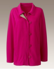 Fleece Button Jacket