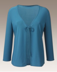 3/4 Sleeved Jersey Cardigan