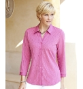 Soft Stretch Textured Jersey Blouse