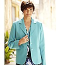 Textured Fully Lined Polyester Blazer
