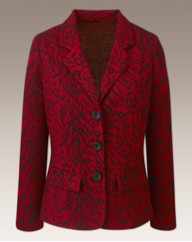 Jaquard Jersey Jacket