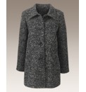 Boucle 3/4 Length Coat