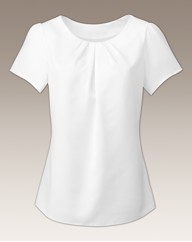 Slimma Satin Blouse with Gathers