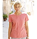 Slimma Pleat Front Detail Blouse