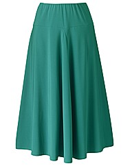 Plain Soft Jersey Skirt Length 29in