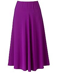 Plain Soft Jersey Skirt Length 29in