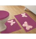 Butterflies Bath Mat Set