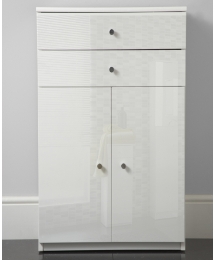 High Gloss Double Door Cabinet