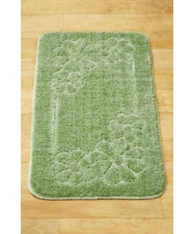 Daisy Carved Extra Long Bath Runner
