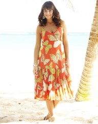 Butterfly Print Dress