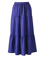 Linen Skirt Length 25in