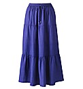 Linen Skirt Length 25in