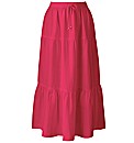 Linen Skirt Length 25in