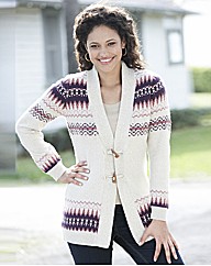 Jacquard Cardigan