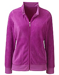 Micro Fleece With Front Zip Fastening