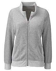 Micro Fleece With Front Zip Fastening