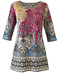 Embellished Jersey Tunic