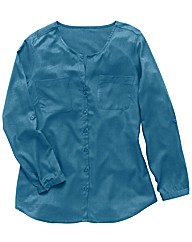 Button Front Blouse