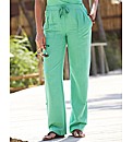 Cargo Linen Trousers 29in