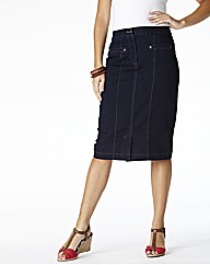 MAGIFIT Denim Skirt Length 25in