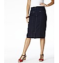 MAGIFIT Denim Skirt Length 25in