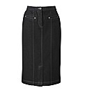 MAGIFIT Denim Skirt Length 25in