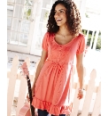 Crochet Pintuck Tunic